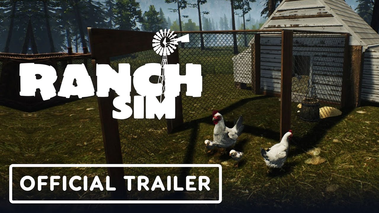 Обложка видео Анонсирующий трейлер игры Ranch Simulator