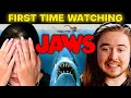 IT S A HORROR FILM Jaws Reaction FIRST TIME WATCHING Stephen Spielberg