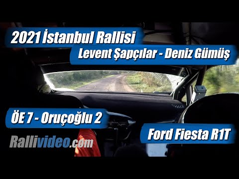 INCAR // 2021 Istanbul Rallisi / Levent Şapçılar - Deniz Gümüş / ÖE 7 - Oruçoğlu 2 / Ford Fiesta R1T