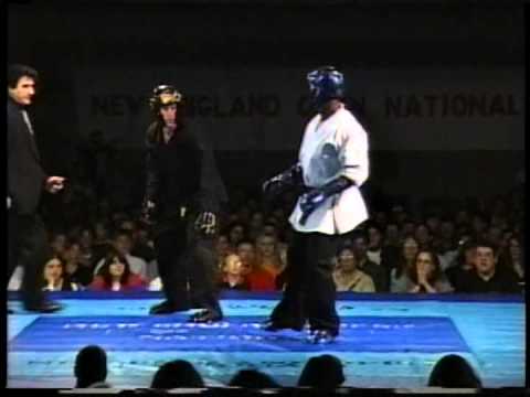 Steven Babcock vs Milton Paige 1998 New England Open Karate Tournament