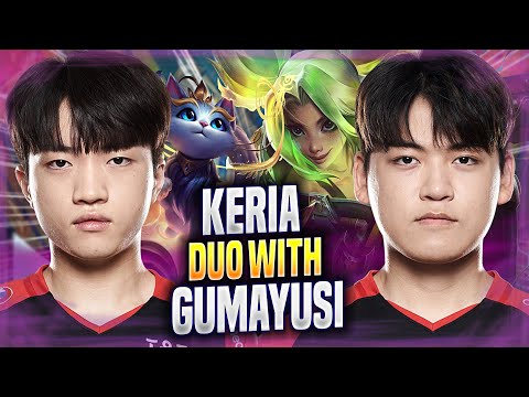 GUMAYUSI DUO WITH KERIA! - T1 Gumayusi Plays Zeri ADC vs Senna! | Season 2022