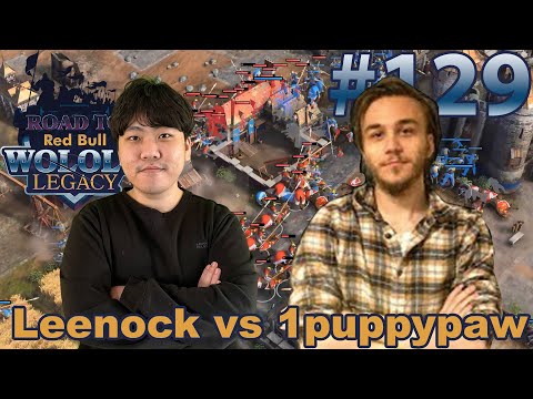 Leenock vs 1puppypaw - Age of Empires IV - Road to Wololo Juli 3 - Replay-Cast #129