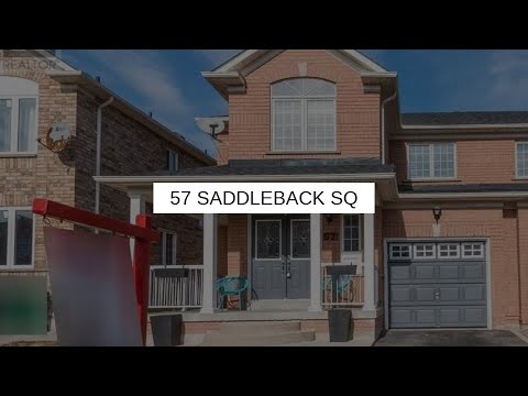 57 SADDLEBACK SQ | Brampton Real Estate