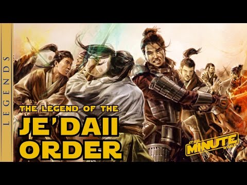 The Legend of the Je'daii Order: History of the Jedi - Star Wars Minute