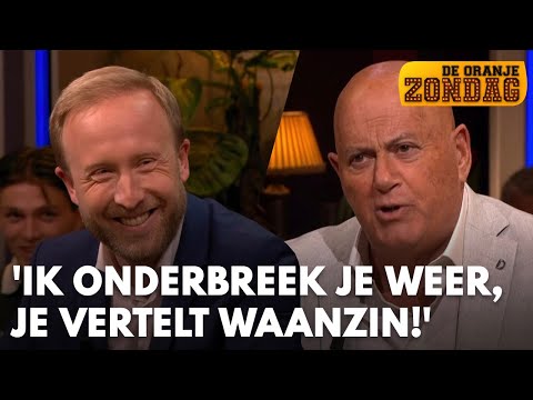 Jack van Gelder tegen Raymond Mens: 'Ik onderbreek je weer, want je vertelt waanzin!'