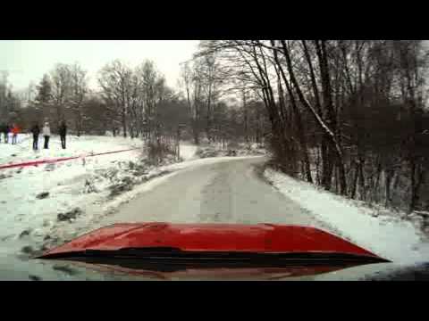 Piotr Gurgul Honda Crx Zimowy Rally Oes z BMW Cup 9.12.2012r