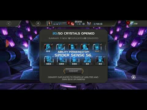 100k Crystal shard opening conquerer MCOC
