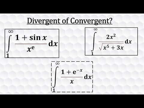 Divergence or Convergence of Improper Integrals