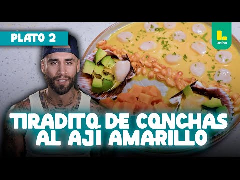 Tiradito de conchas al ají amarillo | El Gran Chef Famosos