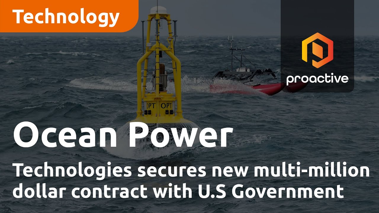 Ocean Power Technologies secures new multi-million-dollar contract with U.S Government