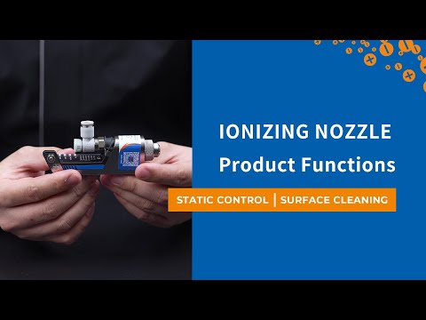New small and compact ionizing nozzle--Small body, great energy！