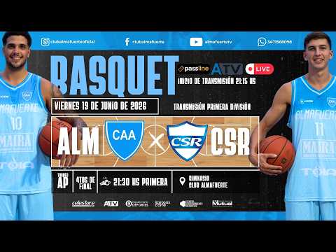 BASQUET DE PRIMERA | 4TOS  - JUEGO 2 | C.A ALMAFUERTE VS. CLUB SPORTIVO RIVADAVIA