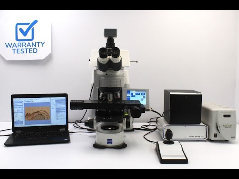 Zeiss AXIO Imager.Z1 Fluorescence Motorized Microscope (New