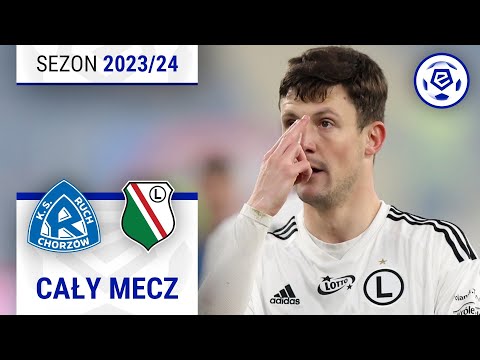 (1/2) Ruch Chorzów - Legia Warszawa | CAŁY MECZ | Ekstraklasa 2023/24 | 20. Kolejka