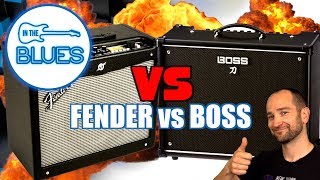 Video thumbnail for Fender Mustang 3 V2 Amplifier vs BOSS Katana 100 Amplifier (Clean) by intheblues