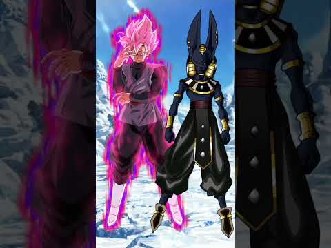 Who is stronger | Goku Black vs Sebas #short #dbs