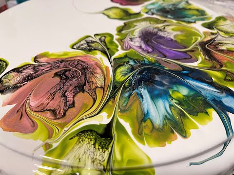 #43 Modified Bloom Technique without any pouring medium in the flowers (SOLD)