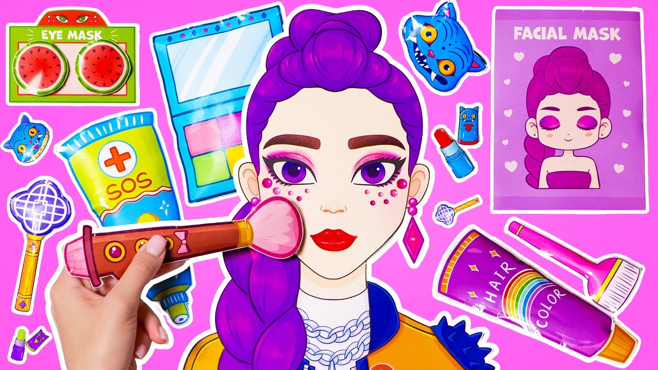 Puddle Trouble! 💧DIY Beauty Hacks That Saved Rumi! 💅