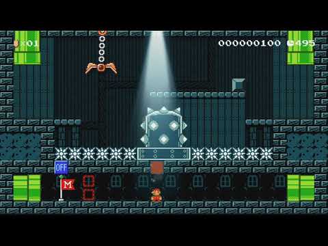 Memory Mansion by SilentTron - Super Mario Maker 2 - No Commentary 1bw