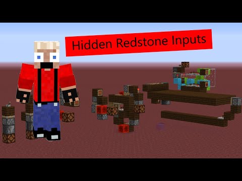 Hidden Redstone Inputs