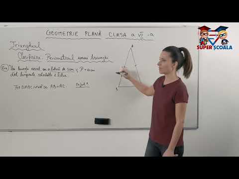 Clasa a VI-a - Triunghi. Definiție. Elemente. Clasificare. Perimetru - P2