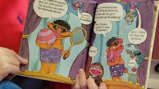 Ms Karyn reads &quot;The Sesame Street Theater Proudly Presents The Four Seasons&quot; a play by Tony Geiss