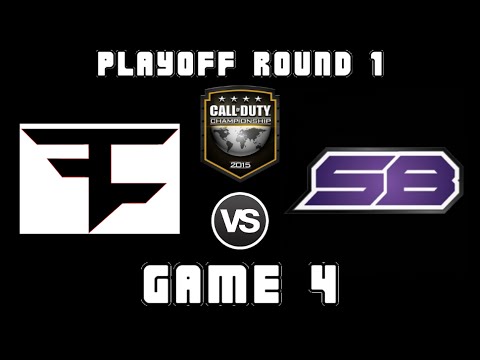 COD Champs 2015: Faze Black vs Strictly Business - GAME 4