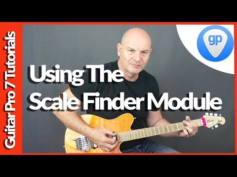 Guitar Pro 7 Tutorial Using The Scale Module Window