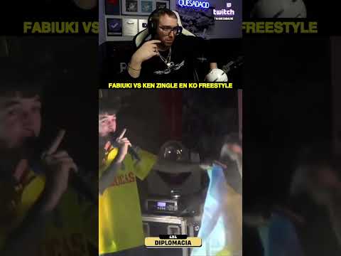 RODRIGO QUESADA REACCIONA A FABIUKI VS KEN ZINGLE EN KO FREESTYLE
