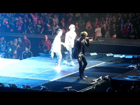 [FANCAM] 120520 Kris, Amber, Key - Like a G6 @ SM Town LA