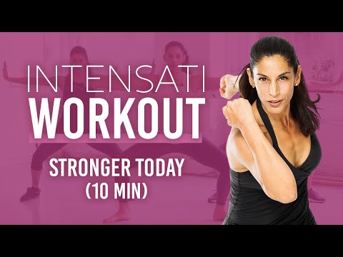 intenSati Workout - Stronger today (10 min)
