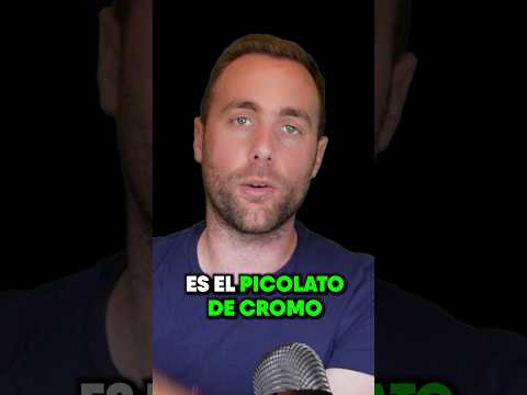 ❌ Efecto del PICOLATO de CROMO en DIABÉTICOS (Nadie te lo cuenta)❌#shorts