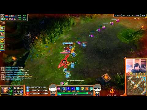 Voyboy vs SilSol - Irelia vs Nidalee top lane [R/m] (Diamond l)