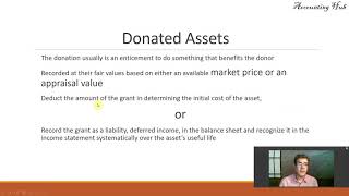 Donated Assets (IFRS)