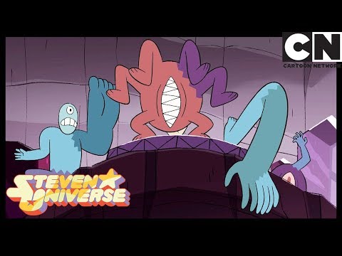 Steven Universe | Gem Mutants chase Steven and Peridot | When It Rains | Cartoon Network