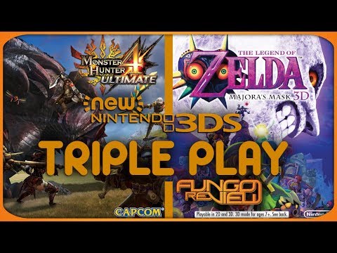 Monster Hunter 4 Ultimate, Majora's Mask 3D, & New Nintendo 3DS Review