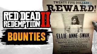Red Dead Redemption 2 All Bounties [RDR2 Bounty Hunter]