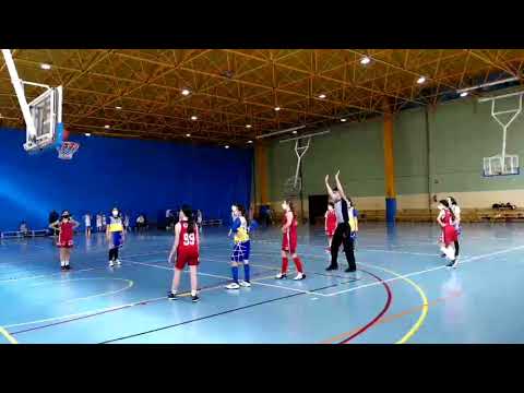 07/02/21. Infantil Femenino Preferente. CB Alcorcón  vs CB Las Rozas Rojo