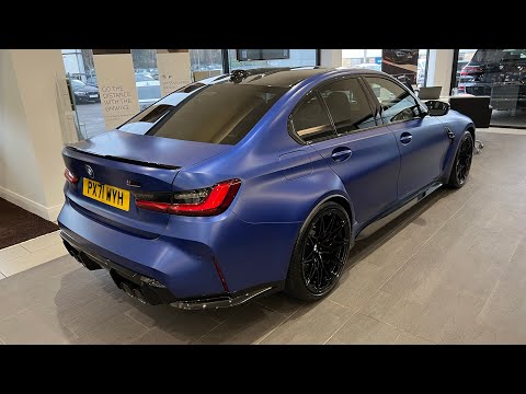 BMW M3 Competition- Satin Blue PAINT!