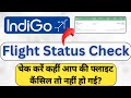How To Check Your Indigo Flight Status Online Indigo Flight