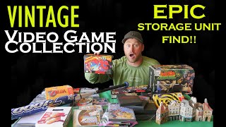 Vintage Video Game Collection Found In Storage Unit | $3,065 On Ebay T