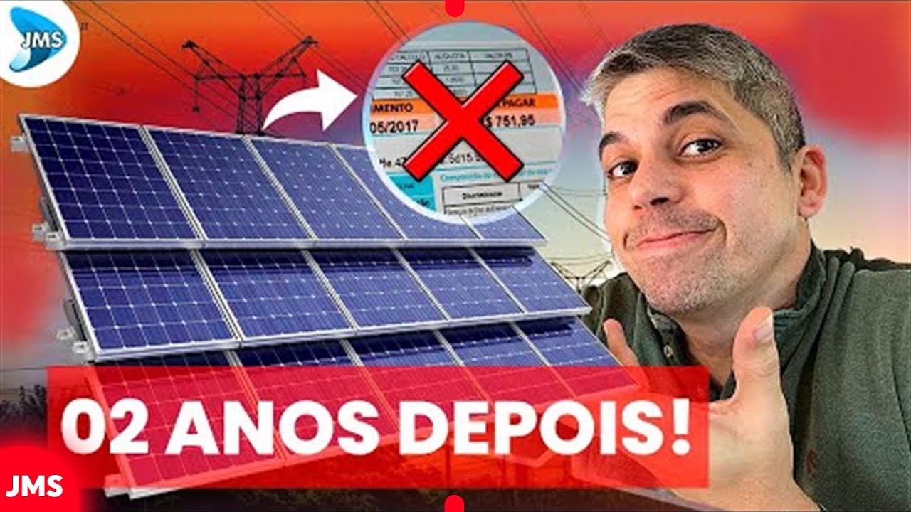 ENERGIA SOLAR 02 Anos Depois! OPINIÃO! Valeu a Pena?