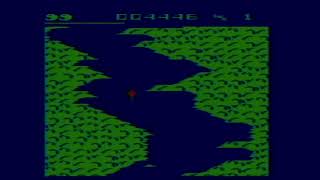 Salmon Run - (Atari 8-bit) - Gameplay