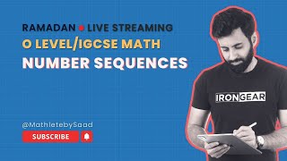 IGCSE/O LEVEL Maths - Number Sequences (Concepts and Past Papers)