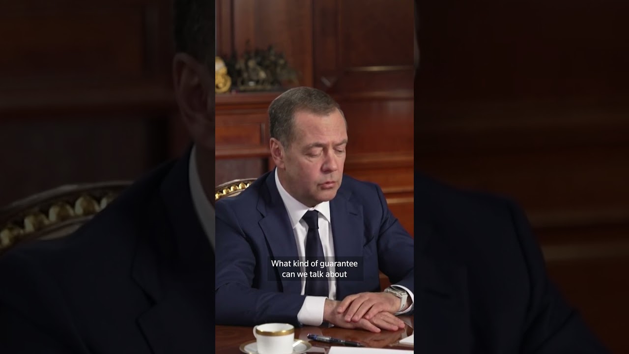 No to NATO forces in Ukraine deal, says Russia's Medvedev