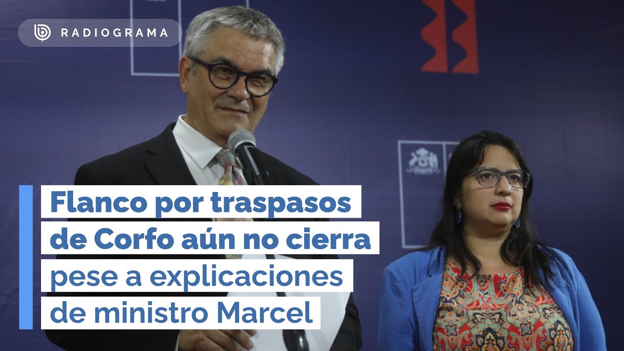 Flanco por traspasos de Corfo aún no cierra pese a explicaciones de ministro Marcel (RD)