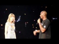 Kobe Bryant presents Taylor Swift with Banner Staples Center