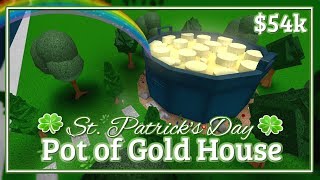 Bloxburg - Pot of Gold House Speed-build