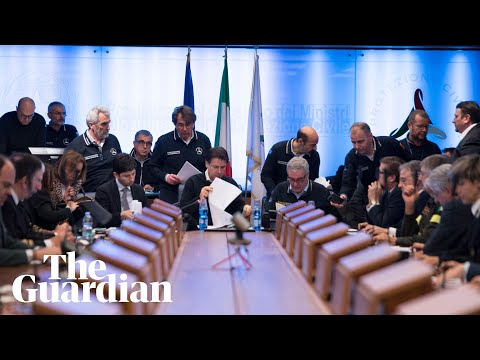 意大利遭遇亞洲以外最大的冠狀病毒爆發事件 (Italy hit by largest coronavirus outbreak outside Asia)