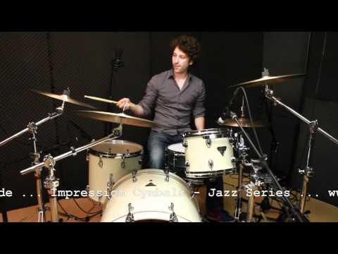 impression cymblas -  jazz series - www.drumxound.de